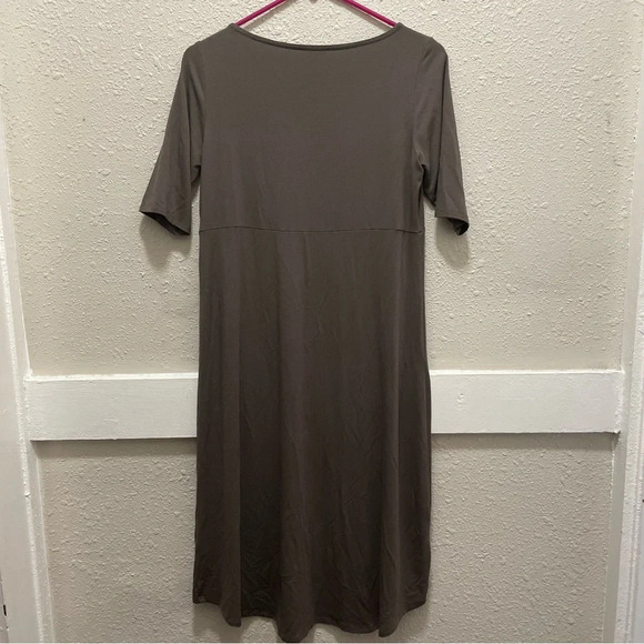 Eileen Fisher Brown Dress - Picture 6 of 6